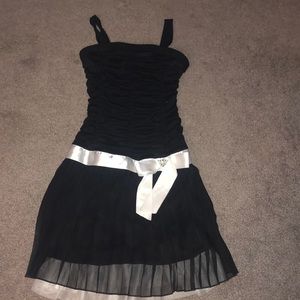 A black dress